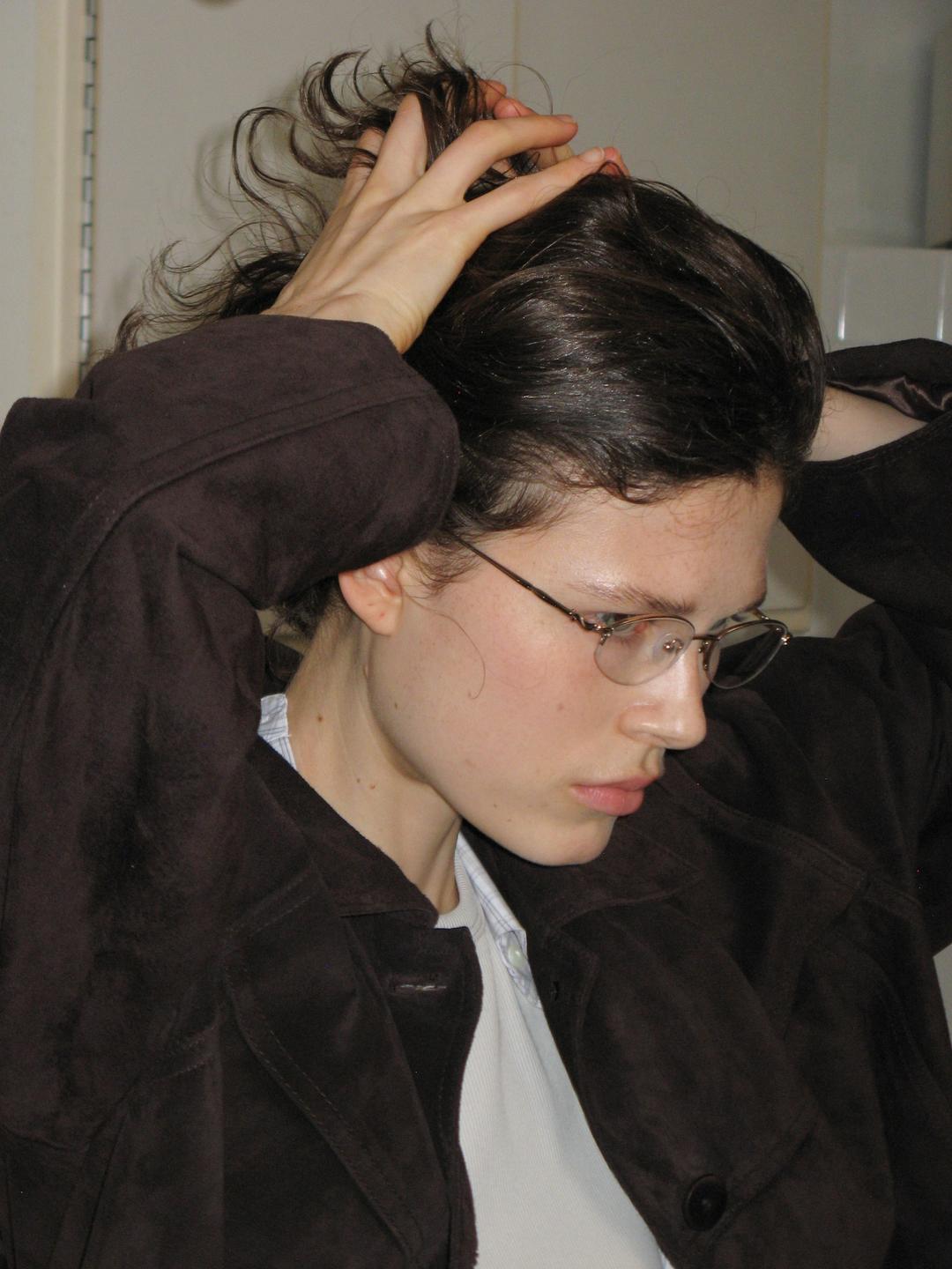 Suede jacket (dack brown)