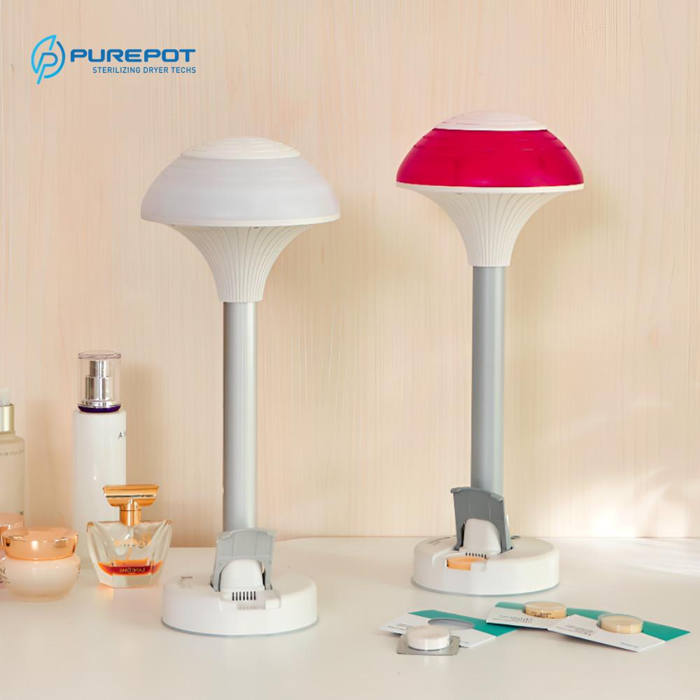 [공식몰] 퓨어팟솔솔 모자스타일러 헬멧 가발관리 살균 건조 거치대 의류관리기