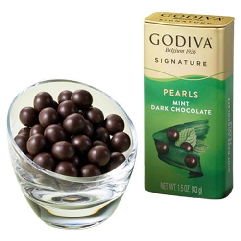 고디바 펄 민트 다크 초콜릿, 43g, 1개 - 다크 초콜릿 | 쿠팡