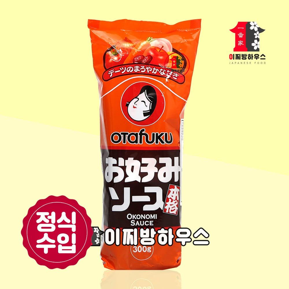 오타후쿠 오코노미야끼 소스 300g 양배추요리 오꼬노미야끼 만들기 오코노미야키 오코노미 요리레시피