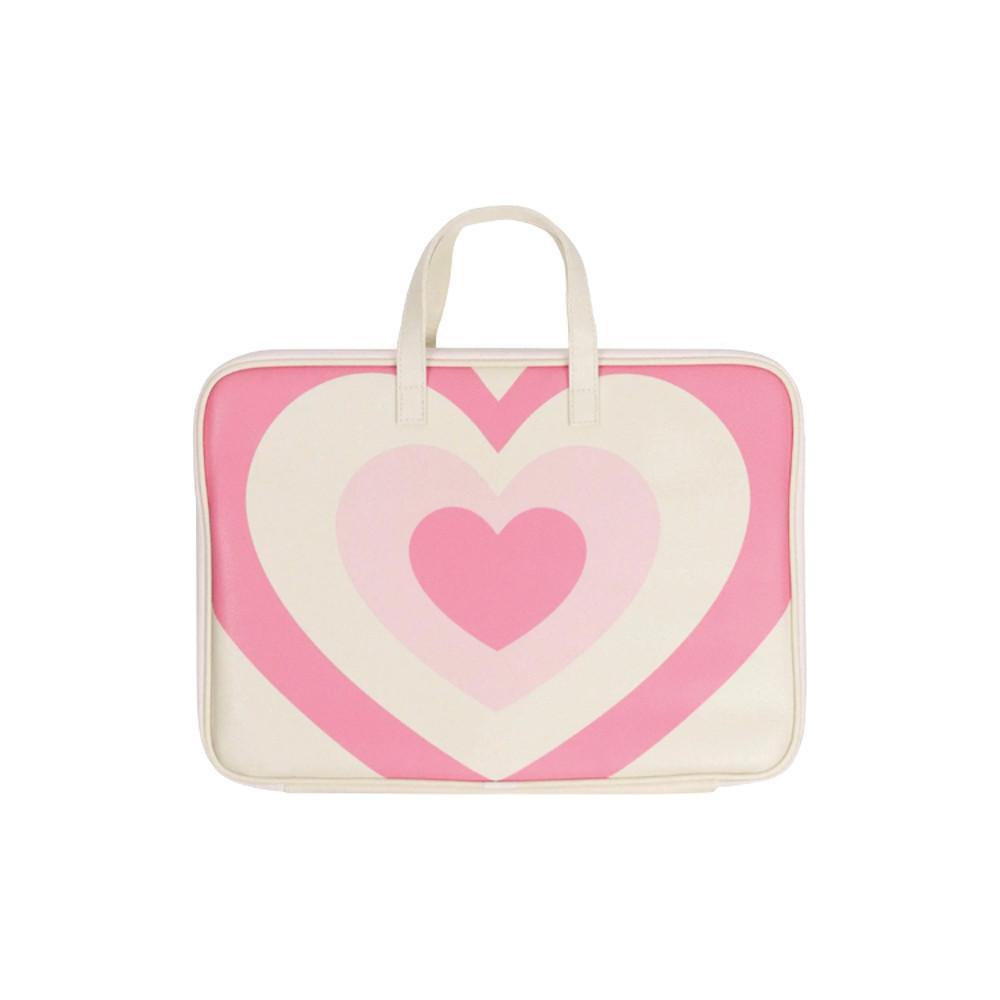 [Wildflower] Rose Latte Love Laptop Bag 와일드플라워 로즈 라떼 러브 노트북 케이스 맥북 케이스 아이패드 케이스