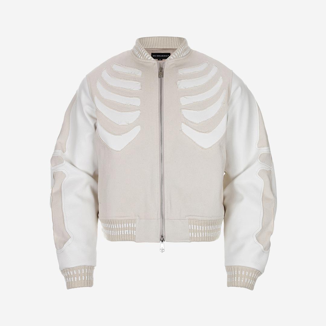 [KREAM Exclusive] Surgery Bone Cutting Varsity Jacket Ver.2 Kream