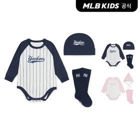 [MLB키즈공식]25FW베이비 바디수트패키지(2color)7ABVB015N