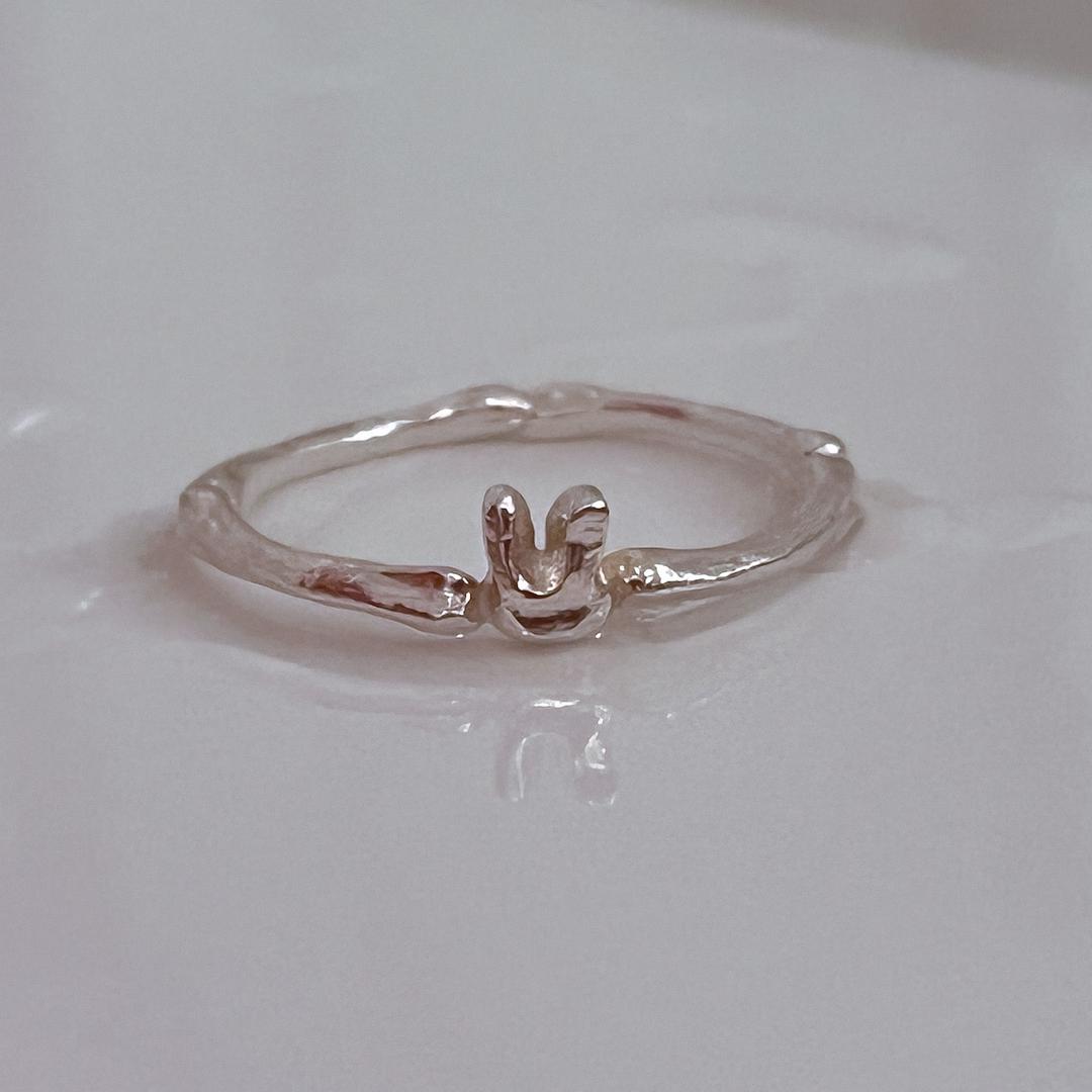 うさぎ  bone RING SILVER925  LJ23100R | LANIE powered by BASE