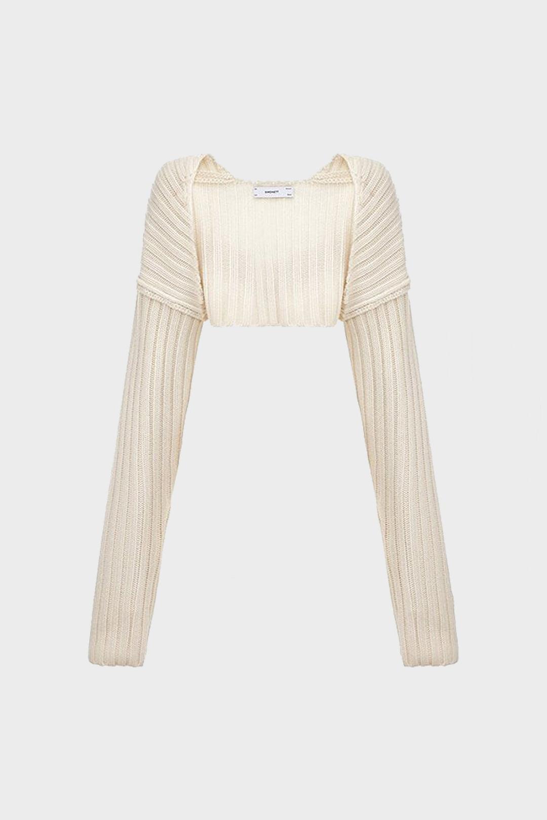 Sweater Sleeve - White - White / One Size