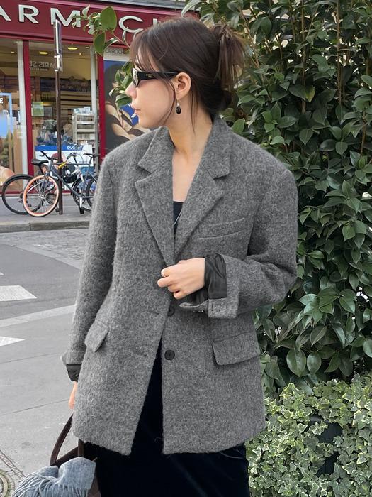 ALPACA SINGLE JACKET_3COLOR