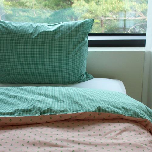 green pink bedding set-10% 세일