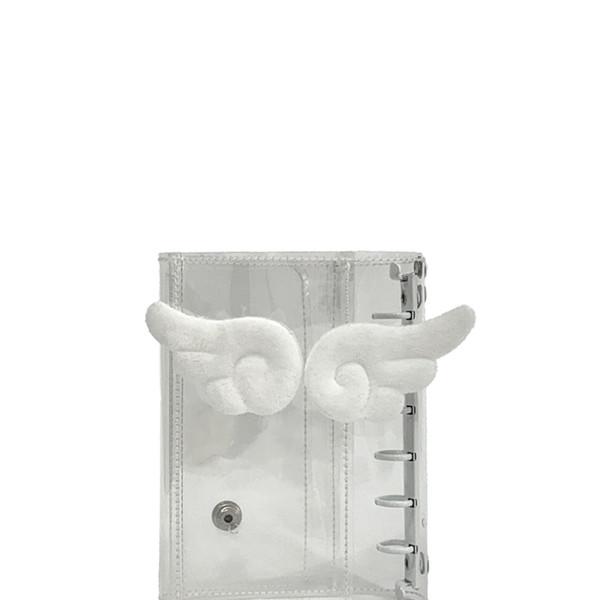 A7 리사이클 날개 투 버튼 커버 (3colors)