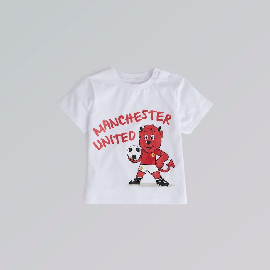 Manchester United Baby Fred T-Shirt White