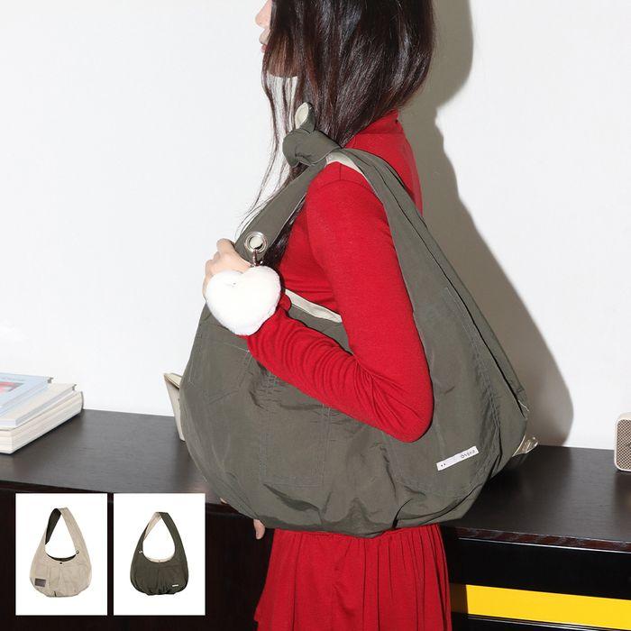 [3차] REVERSIBLE POCKET BAG (BEIGE & KHAKI)