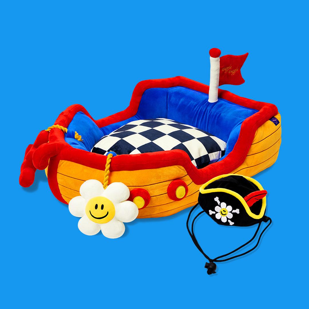 펫 해피 쿠션 - Captain