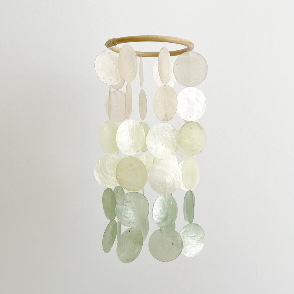 [21USE_0199]호유즈식당 스프 자개모빌 DIY-KIT(원형)_감자완두콩