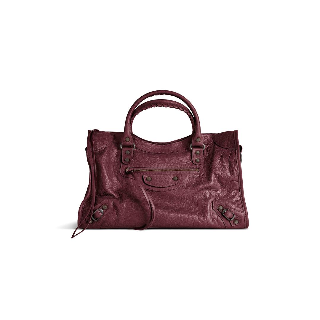 Women's Le City Medium Bag  in Dark Burgundy