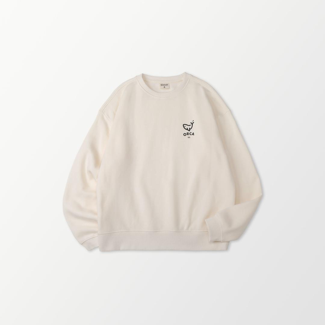 PBB Orca Crewneck (P22DTTS57) CREAM