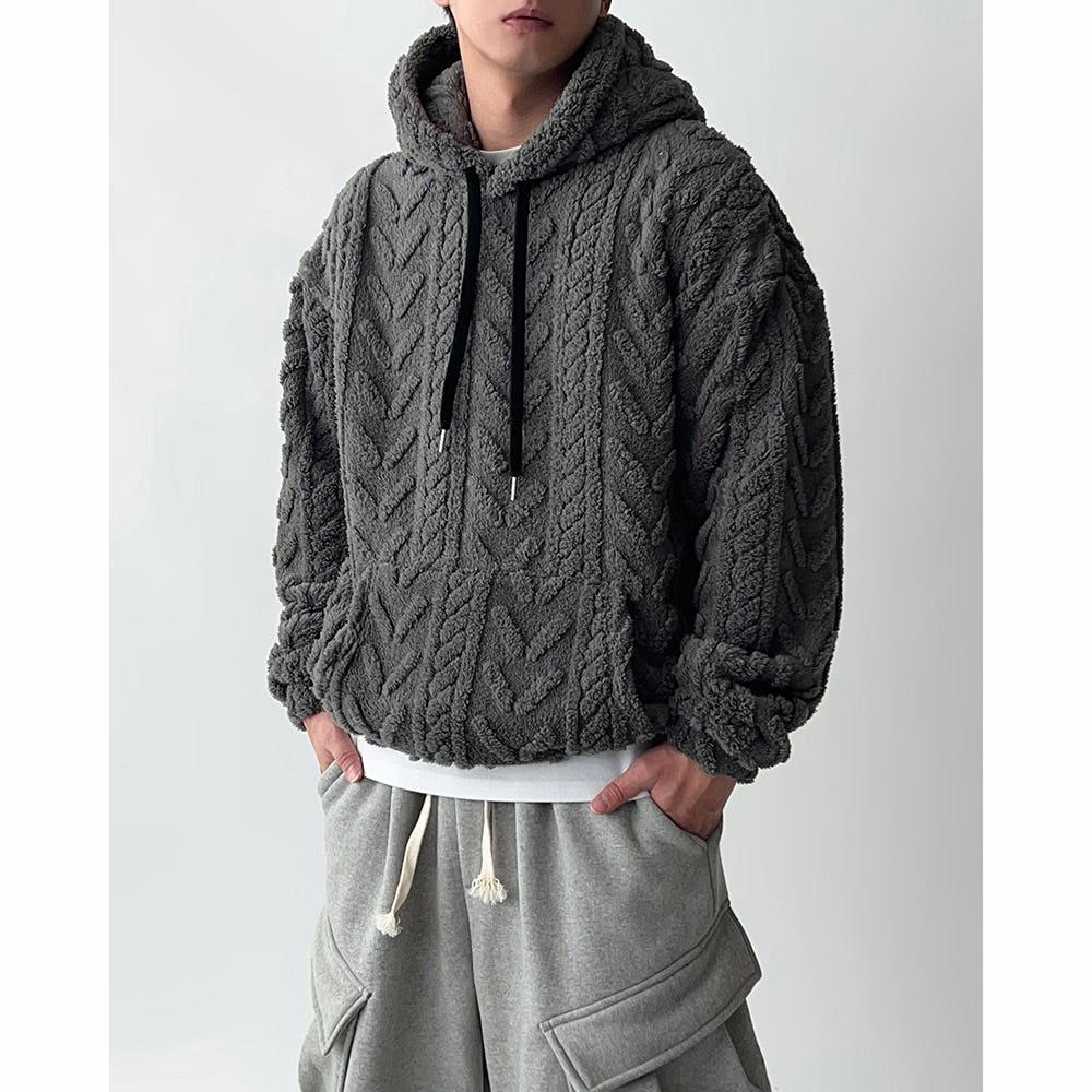 소프트 니트 후드 3color