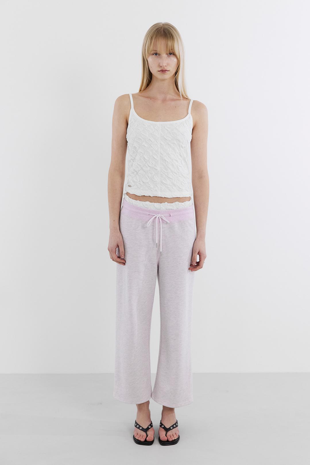 CAPRI BANDING PANTS / PINK