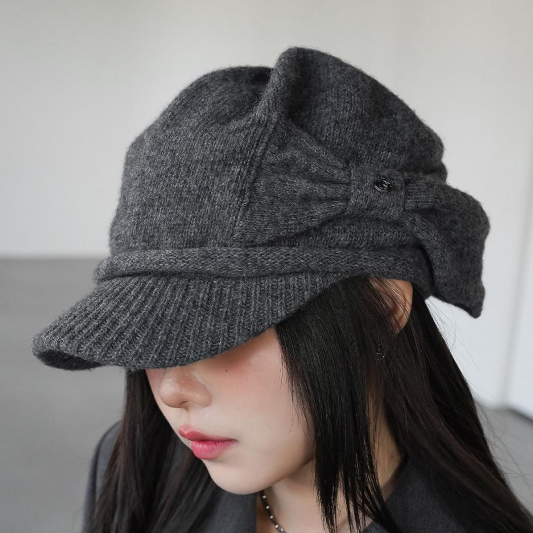 세이니 리본 니트캡