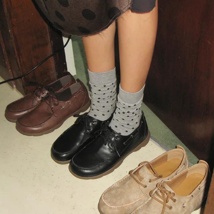 [19차리오더] Boat 0019. Cloud Rubber Sole - 4colors