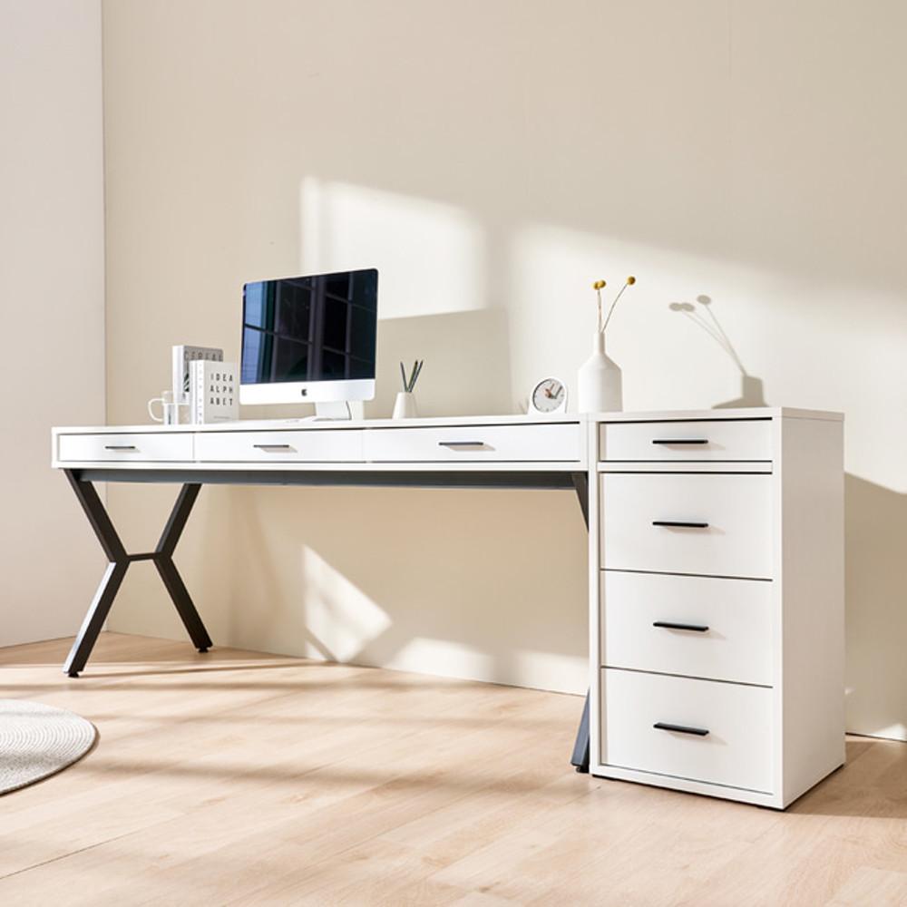 르브론 철제 게이밍 컴퓨터 서랍책상 1200/1600/1800