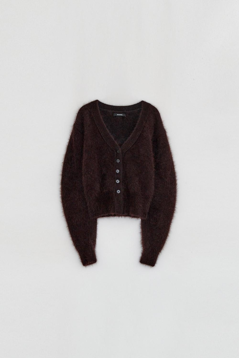 MOHAIR SILHOUETTE CARDIGAN