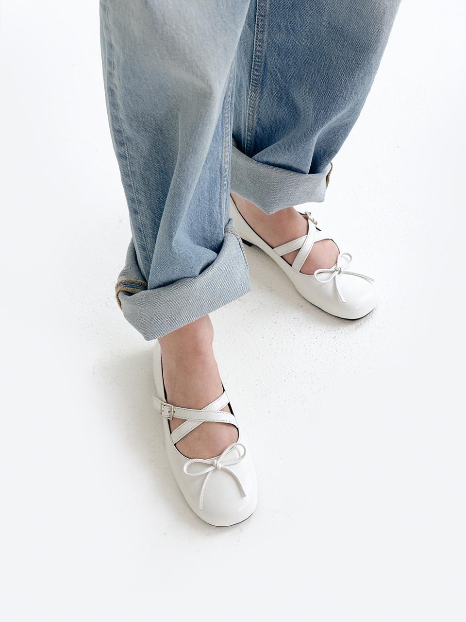 ballet ribbon Mary Jane (5colors)