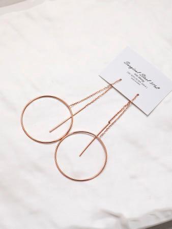 이런 상품 어때요? 라운드라인체인 써지컬스틸 귀걸이