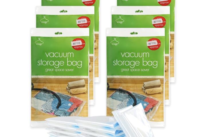 3+3 밸브형 진공 의류 이불 압축팩 특대형