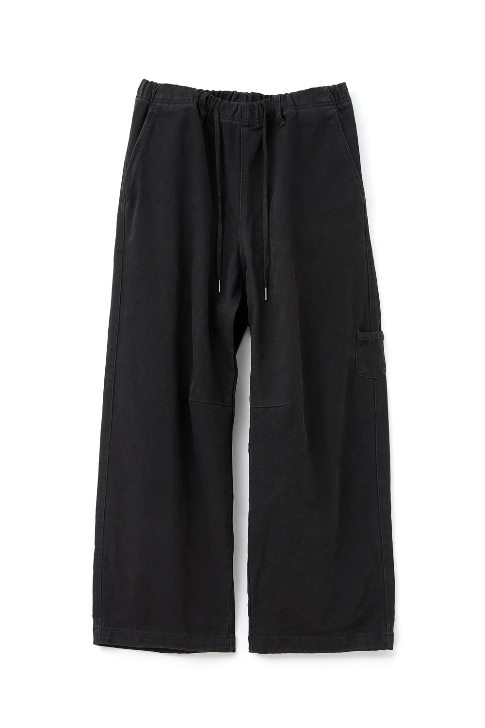 Over Duck Pants Washed Black