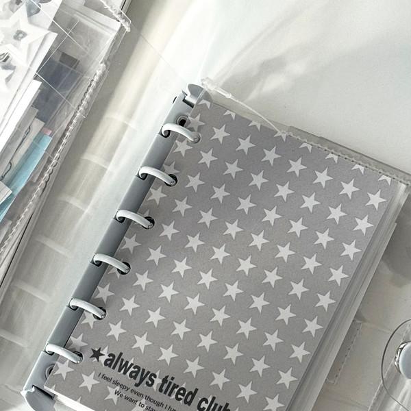 A7 6공 종이 커버 [별별]