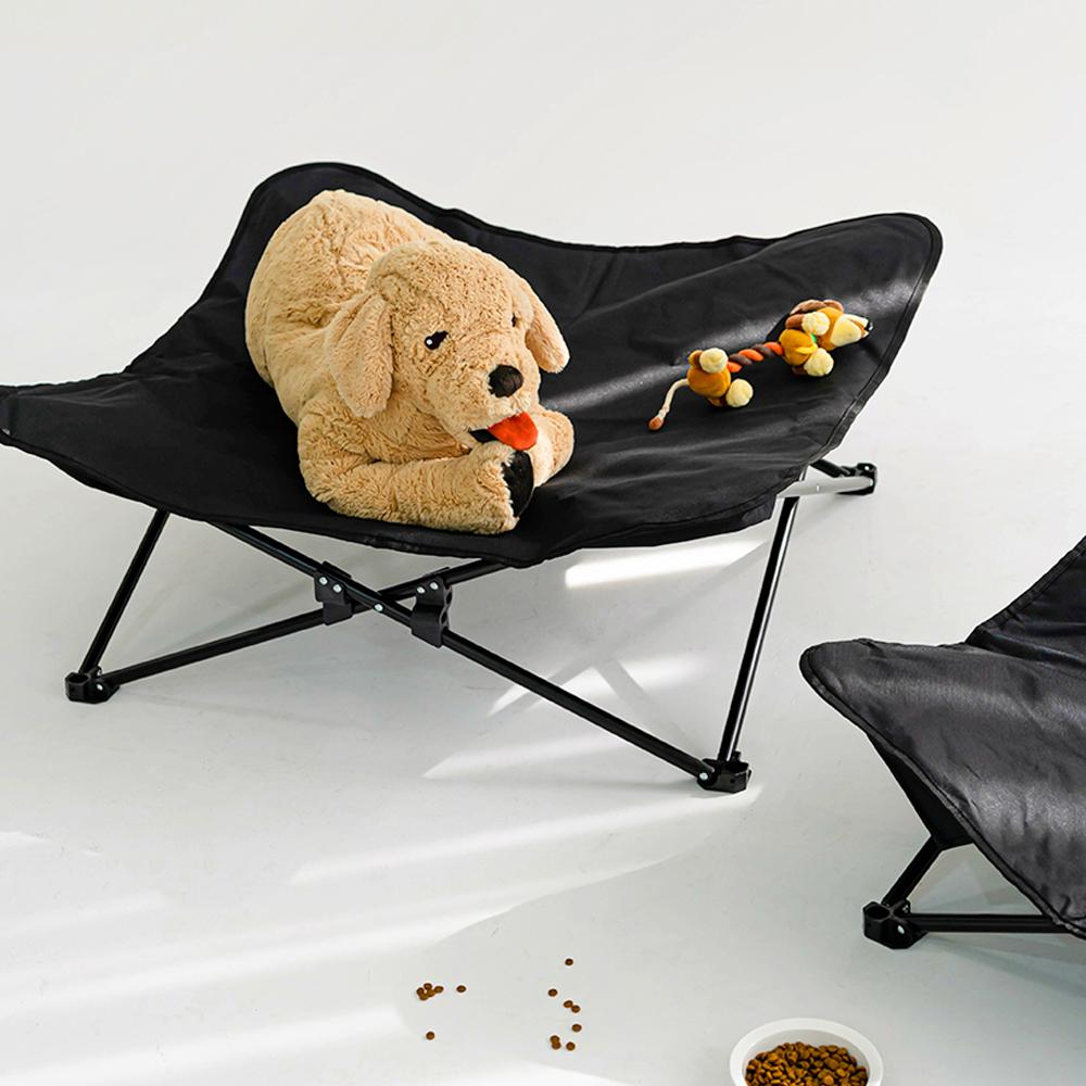 강아지캠핑의자 침대 해먹 고양이 로우체어