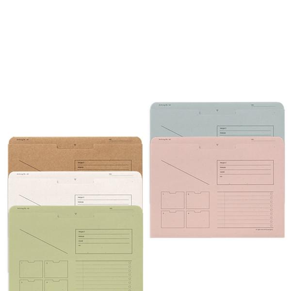 A4 Archiving File - 5color
