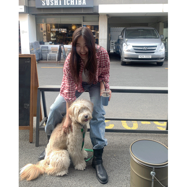 [Various Ways] 빈티지 체크 루즈핏 셔츠