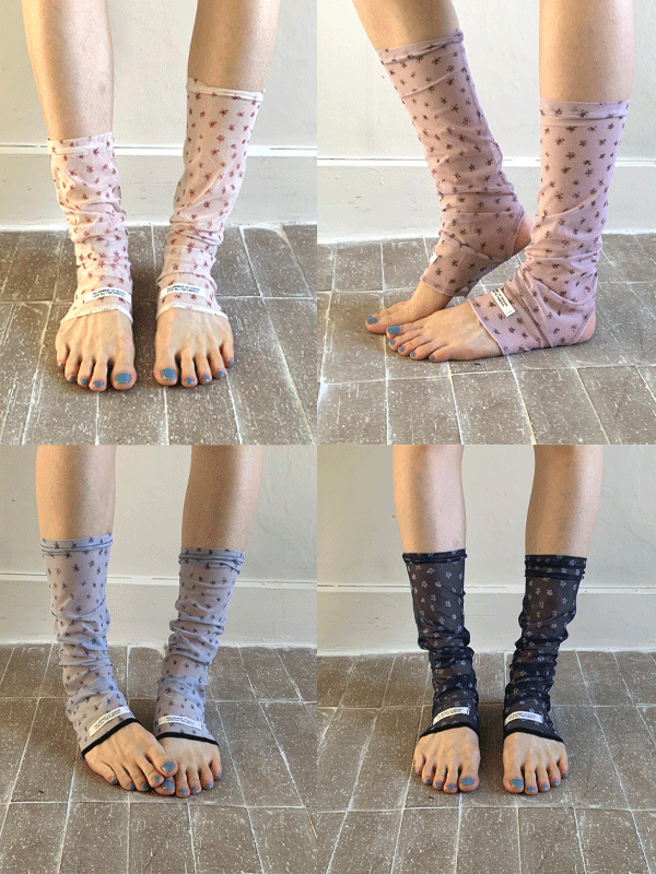 미뮤즈씨 bloom leg warmer