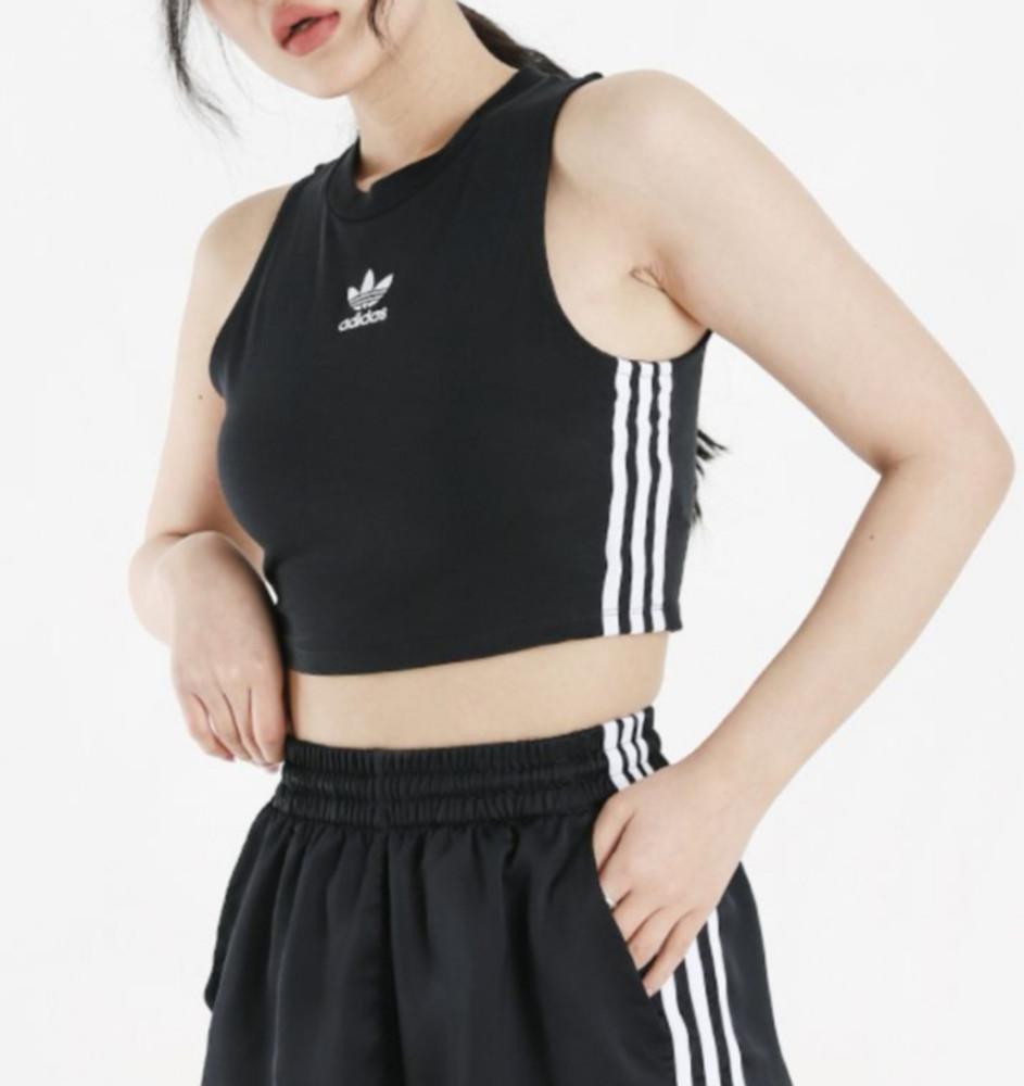 아디다스 크롭 탱크탑 나시티 손나은 있지 류진 CY4745