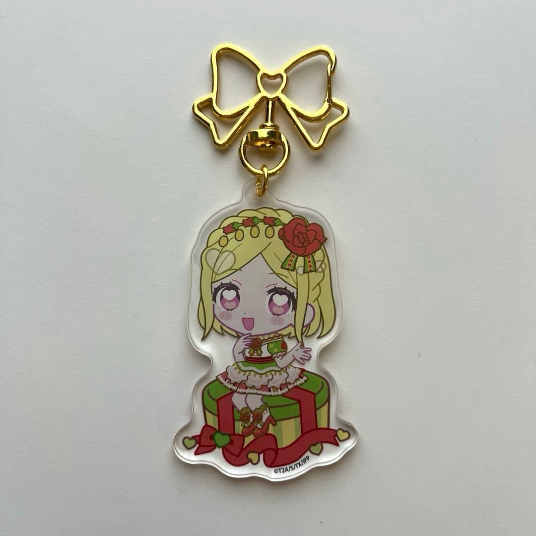 プリパラ 緑風ふわり アクリルキーホルダー アクキー トリコロール