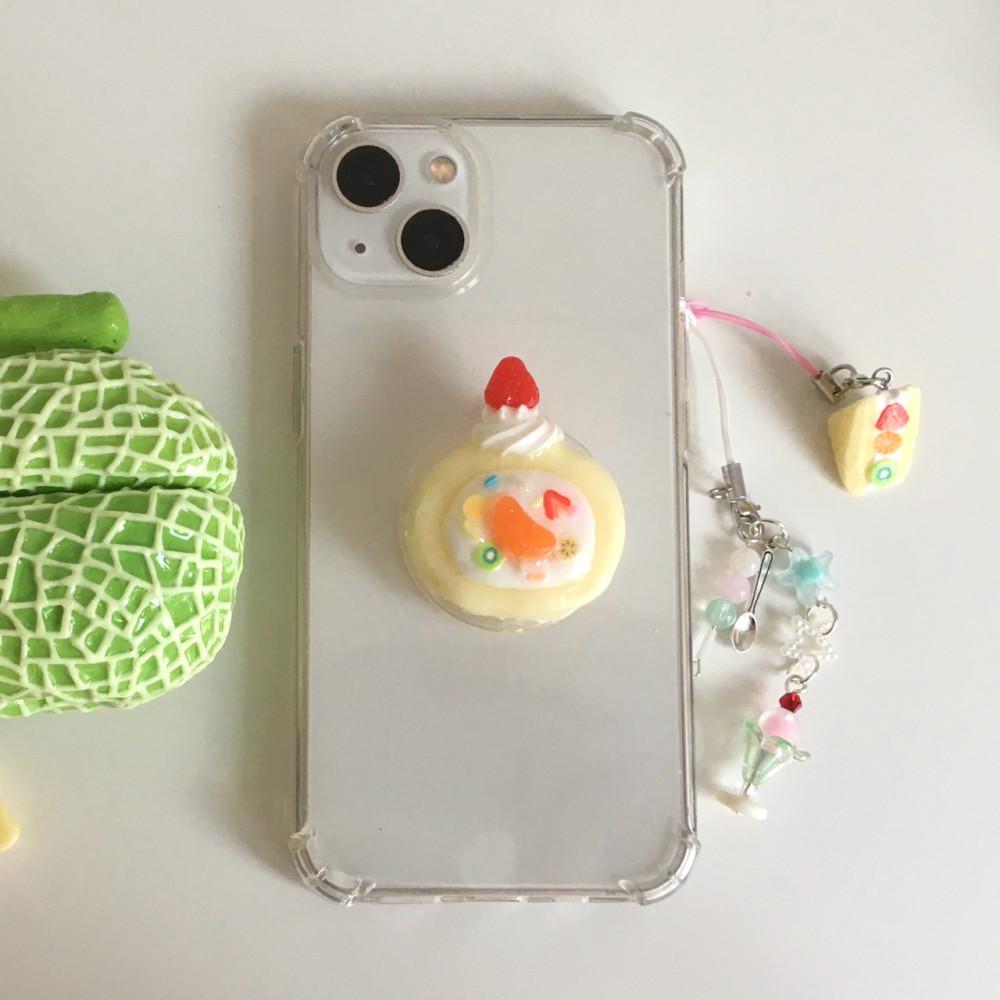 Fruits Roll cake tok 🍓