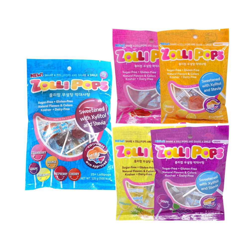 졸리팝 무설탕 자일리톨 막대사탕 택1
