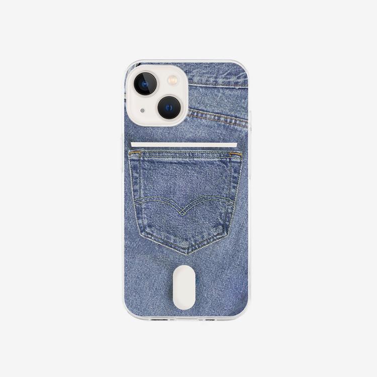 Pocket phone case - Denim