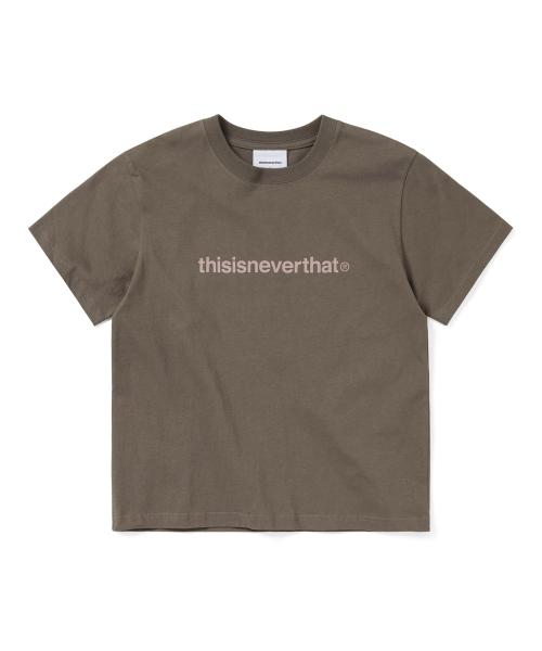 T-Logo W Tee Dark Mocha