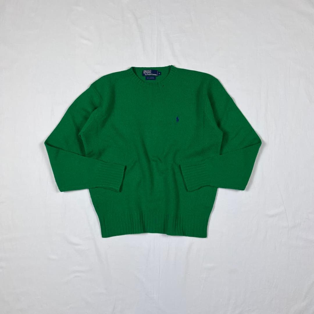 90‘s 폴로랄프로렌 포니 로고 울 니트 | 후루츠패밀리