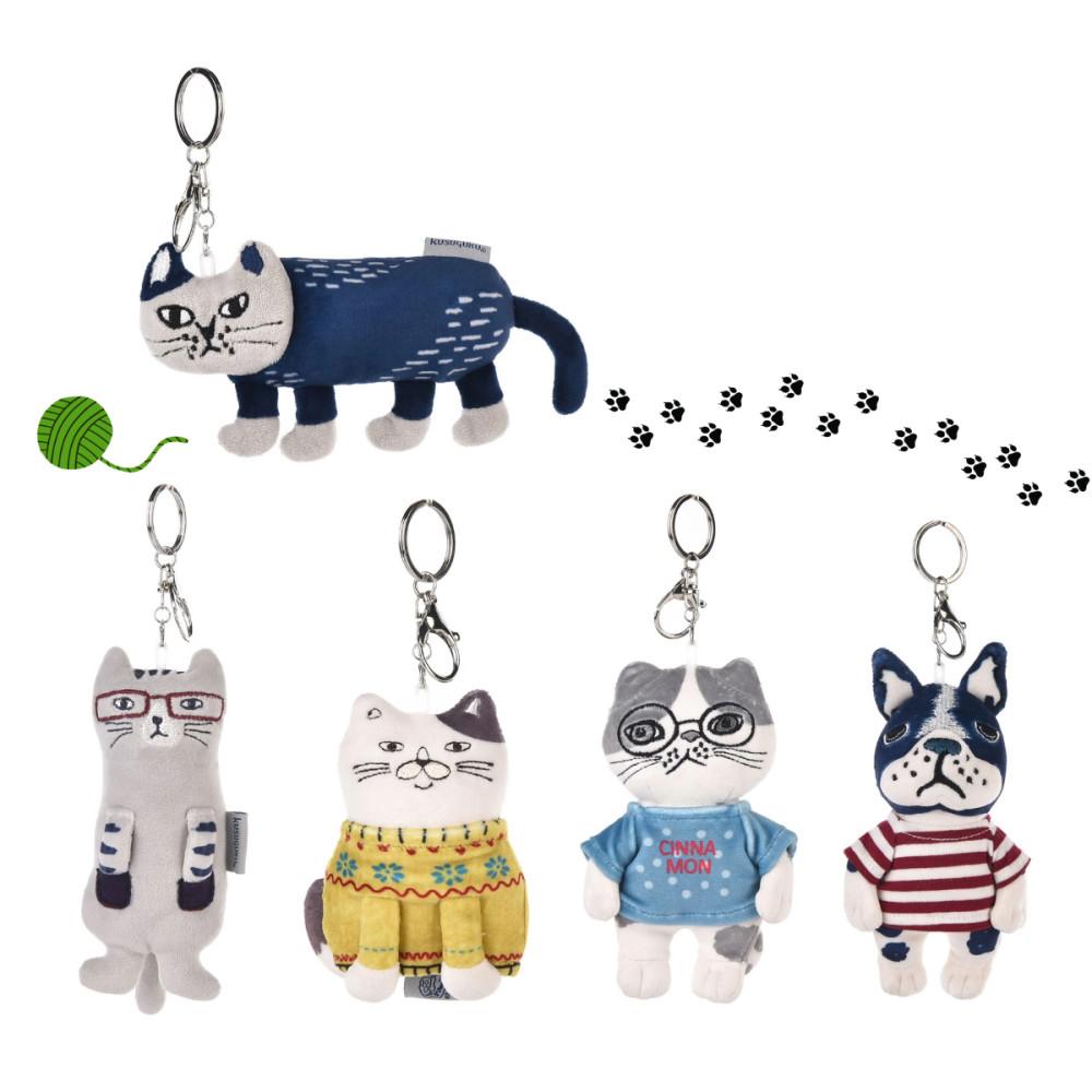 Cat Family 고양이 강아지 키링