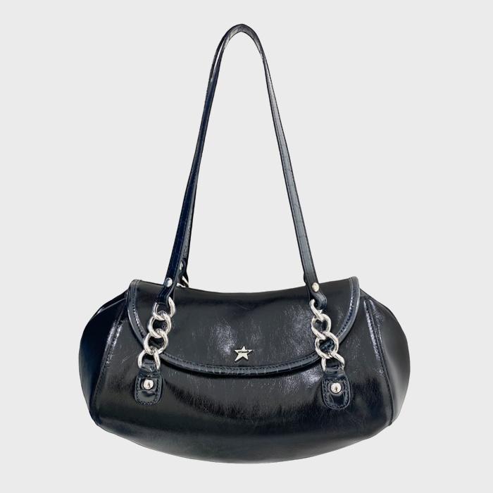 Naomi Medium Evening Shoulder Bag 나오미 이브닝 숄더백 - 2A.M. Black