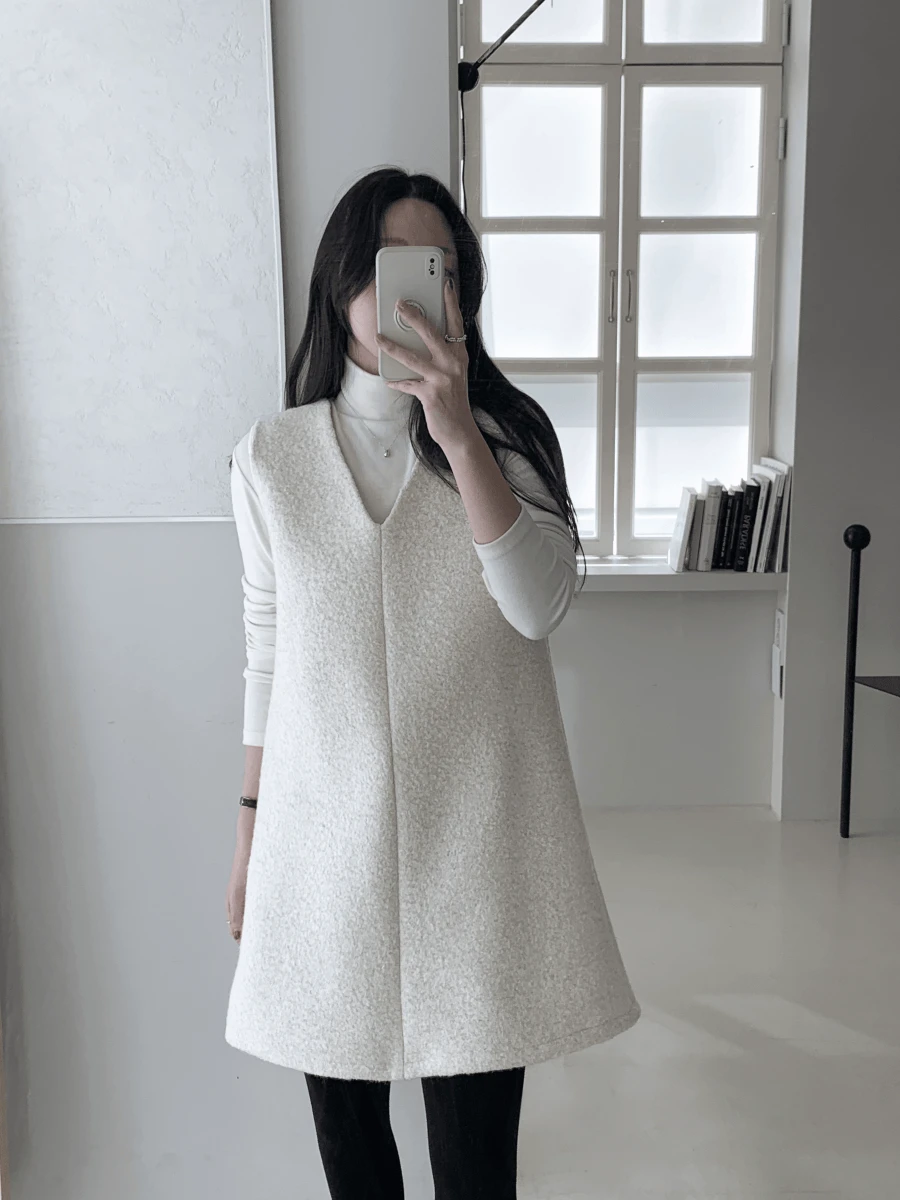 (울40,은은한원사) 펄 윈터 원피스 (3 colors)