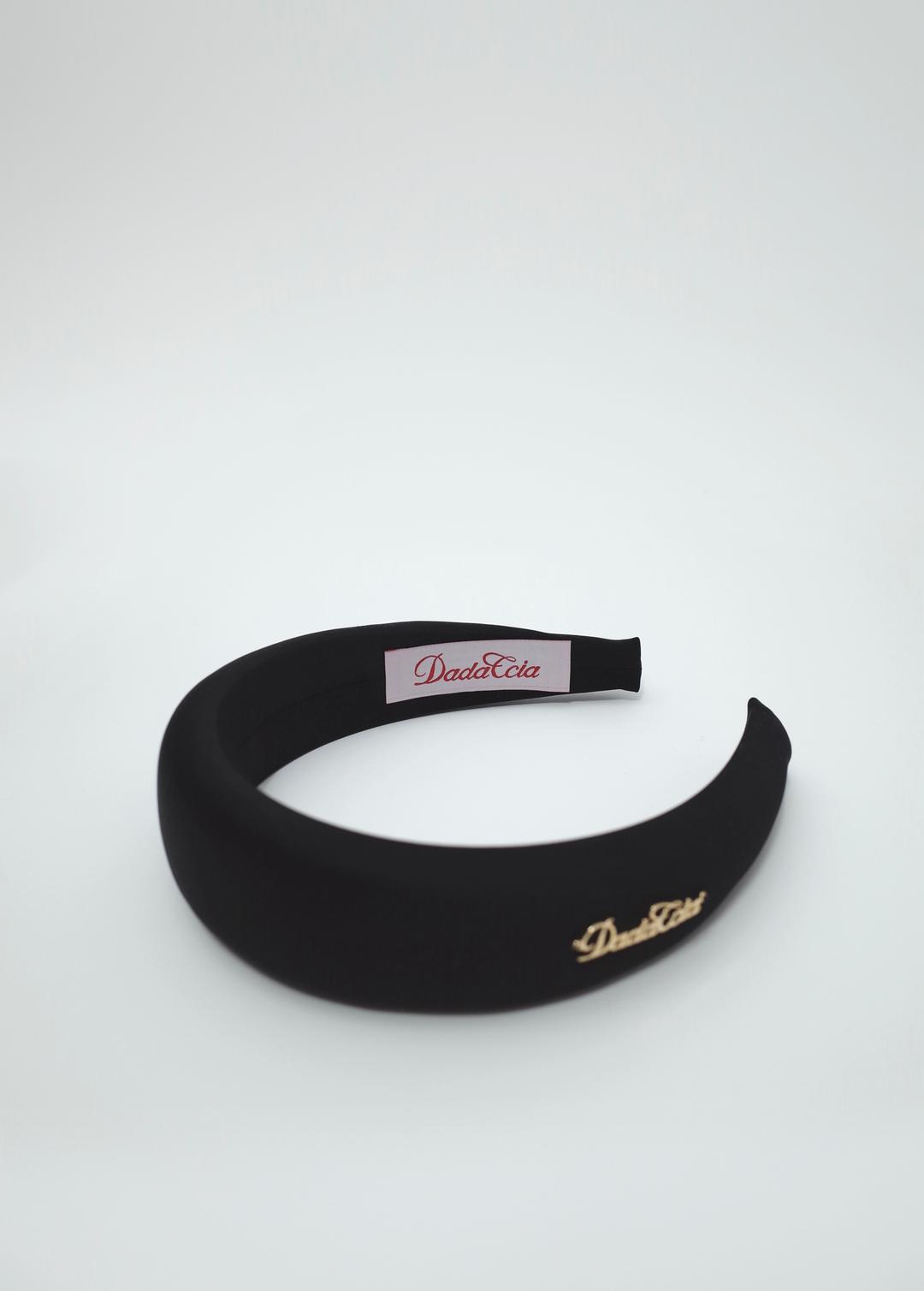 [3차재입고]Bonsofy headband / Black & 16k Gold Plated