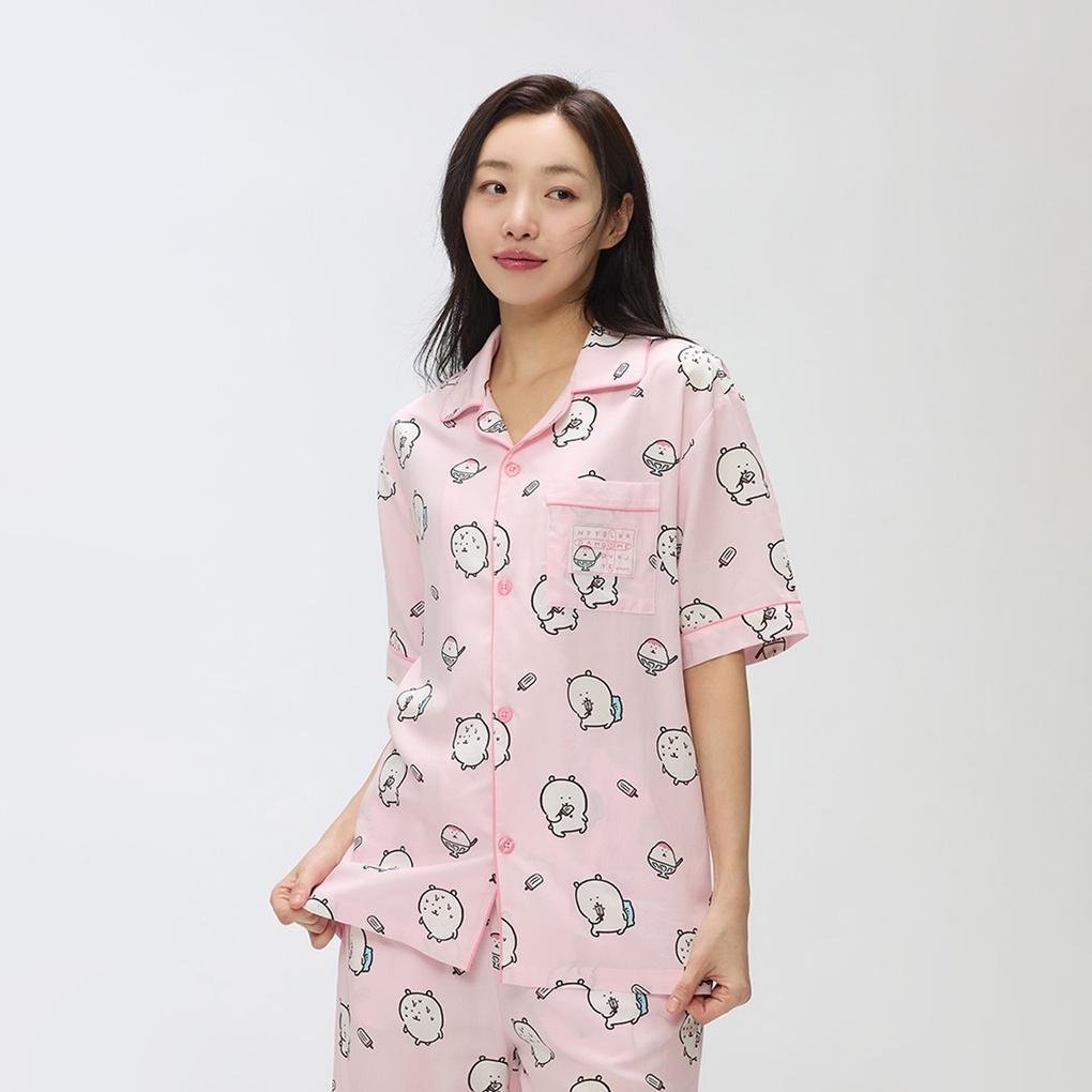 [담곰이] 나는 귀엽담곰 반팔 파자마(LIGHT PINK)_SPPPF25U04