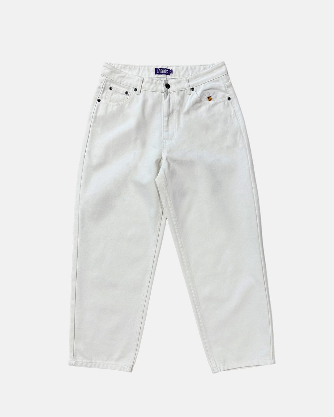 Brushed Smart Daisy Pants (Off White)