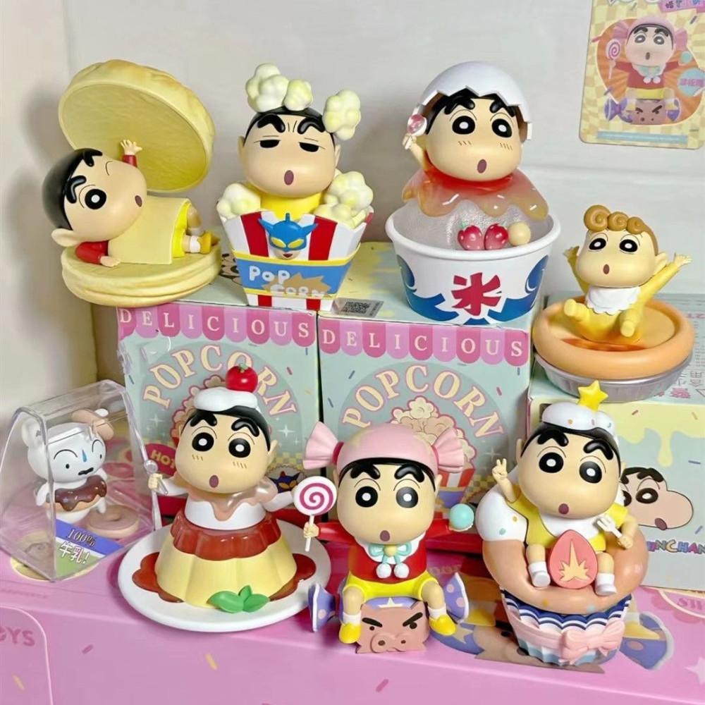 52toys 짱구 디저트 타임 피규어 풀박스 8종 세트