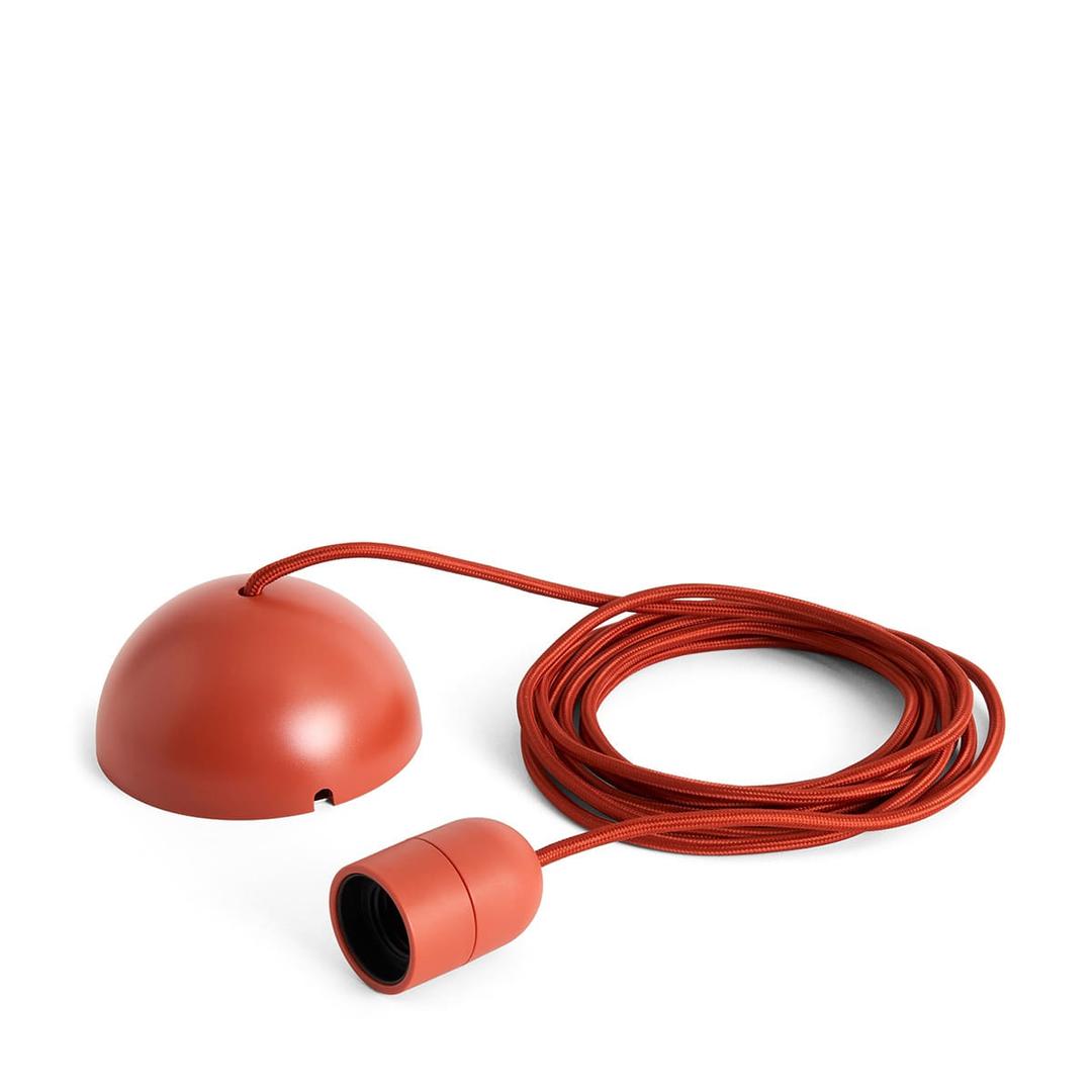 Common Pendant Cord Set Rusty Red
