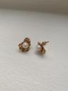 Oyster Pearl Earring (Gold)