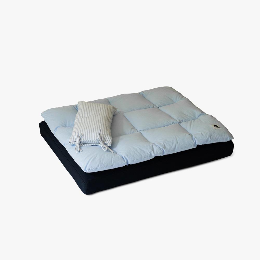 아우스리푸 Square Bedding Set / Lagoon Blue